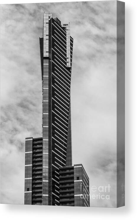 Melbourne Canvas Print featuring the photograph Eureka Tower 2 by Bob Phillips