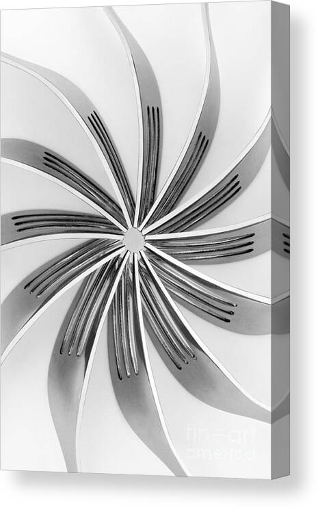 Fork Canvas Print featuring the photograph Forks VIII by Natalie Kinnear