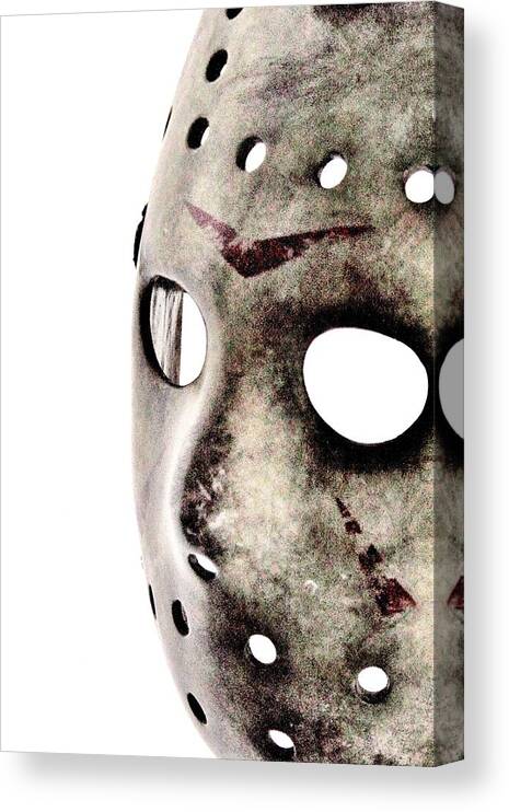 Jason Canvas Print featuring the photograph Friday the 13th by Benjamin Yeager