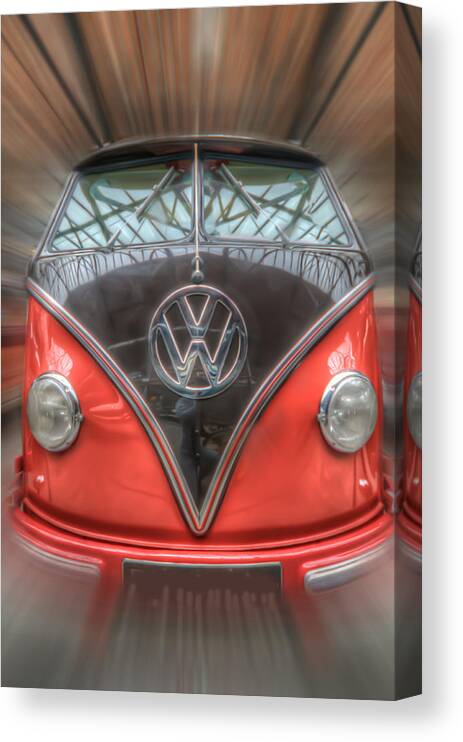 Retro Canvas Print featuring the digital art Going Places by Nathan Wright