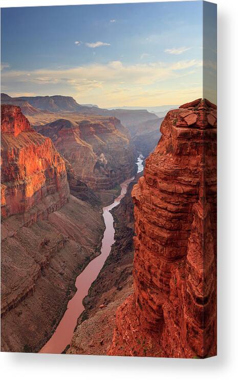 Tranquility Canvas Print featuring the photograph Grand Canyon National Park by Michele Falzone