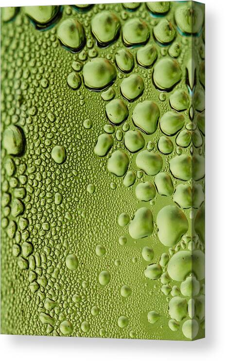 Water Canvas Print featuring the photograph Green Water by Andreas Berthold