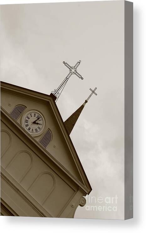 Church Canvas Print featuring the photograph Holy Time by Andre Turner