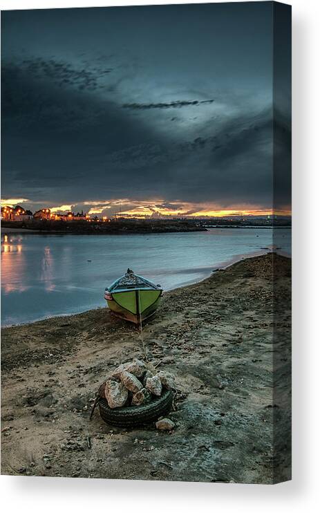 Tranquility Canvas Print featuring the photograph I Do Not Want To Lose This Moment by David Gervásio