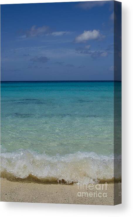 Water Canvas Print featuring the photograph Island Colors by Jerry Hart