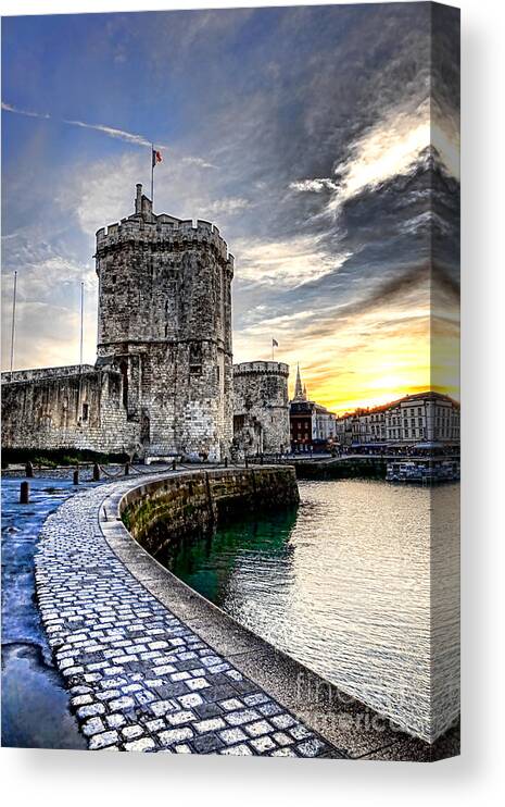 La Canvas Print featuring the photograph La Rochelle by Olivier Le Queinec