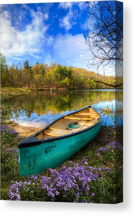 Appalachia Canvas Print featuring the photograph Little Bit of Heaven by Debra and Dave Vanderlaan