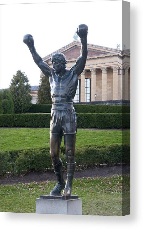 Local Canvas Print featuring the photograph Local Hero - Rocky by Bill Cannon