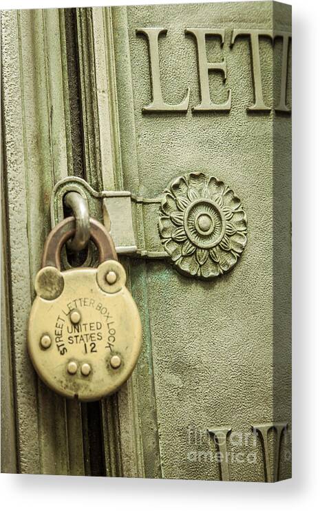 City Canvas Print featuring the photograph Locked by Lee Wellman