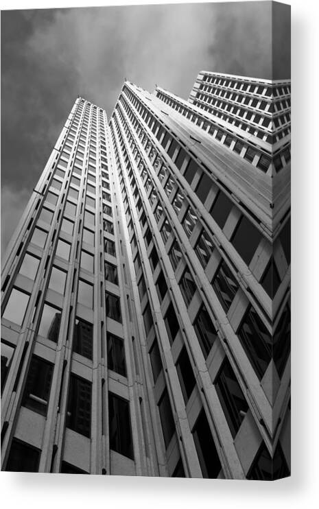 City Canvas Print featuring the photograph The Shadow by Jonathan Nguyen