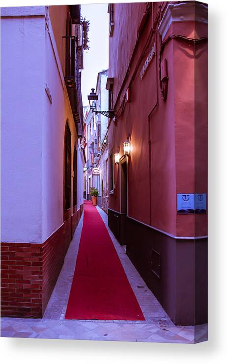 Architecture Canvas Print featuring the photograph Magic Carpet Ride by AM FineArtPrints