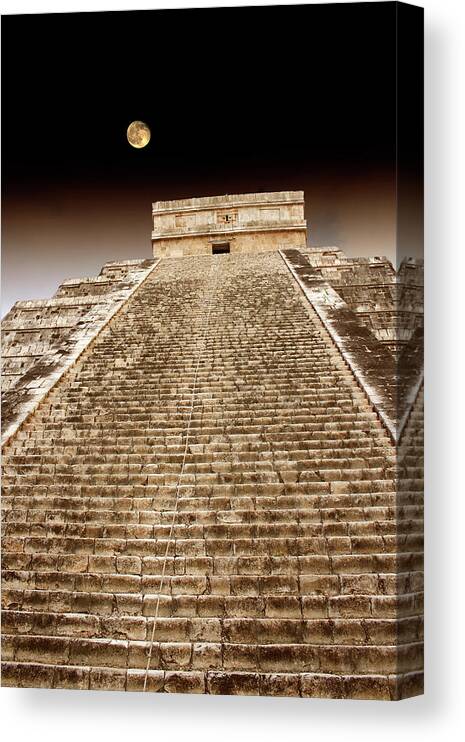 Mayan Temple by Tony Craddock/science Photo Library