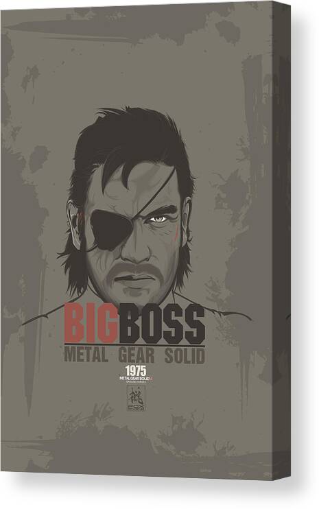 Metal Gear Solid V Ground Zeroes Canvas Print Canvas Art By Akyanyme