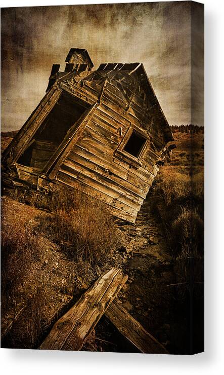 Abandoned Canvas Print featuring the photograph Quartz Mountain 8 by YoPedro