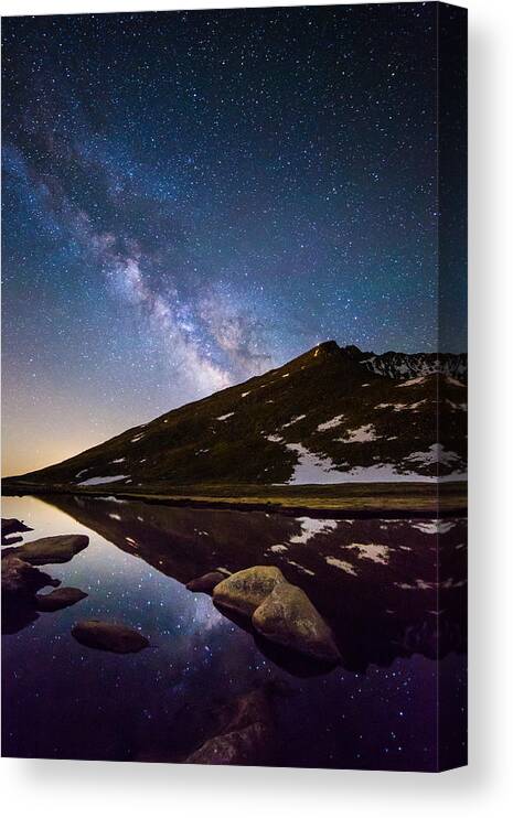 14ers Canvas Print featuring the photograph Mount Evans Dreamland by Adam Pender