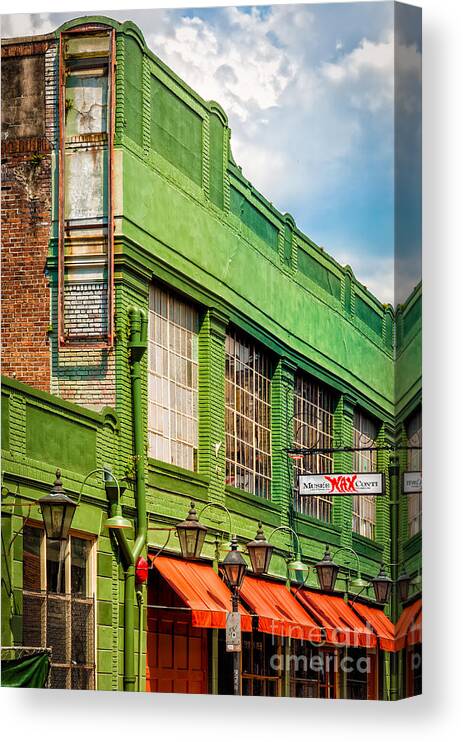 Rench Quarter Canvas Print featuring the photograph Musee Conti -Wax Museum NOLA by Kathleen K Parker