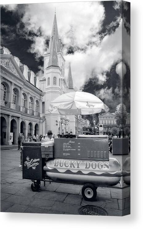 New Orleans Images Canvas Print featuring the photograph New Orleans Images 43 by Carlos Diaz