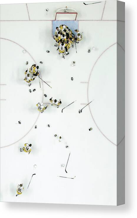 Playoffs Canvas Print featuring the photograph Nhl Jun 11 Stanley Cup Finals Game 6 - by Icon Sportswire
