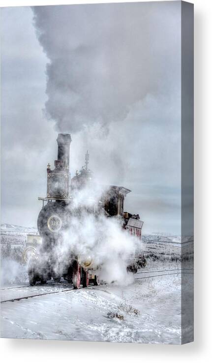 Engine Canvas Print featuring the photograph No 119 by David Andersen