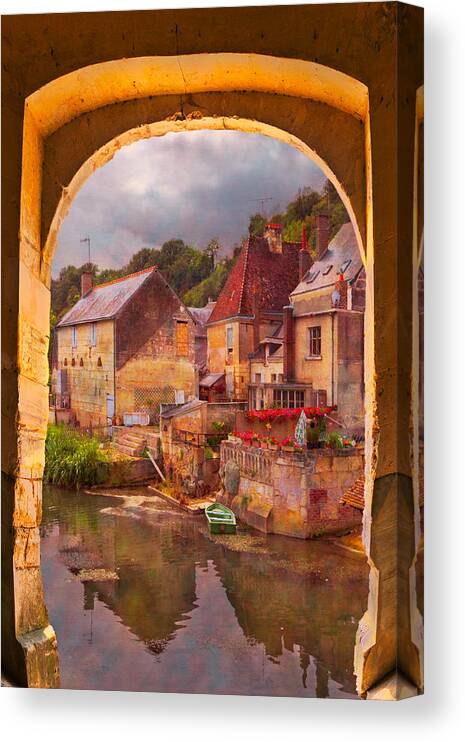 Austria Canvas Print featuring the photograph Old World by Debra and Dave Vanderlaan