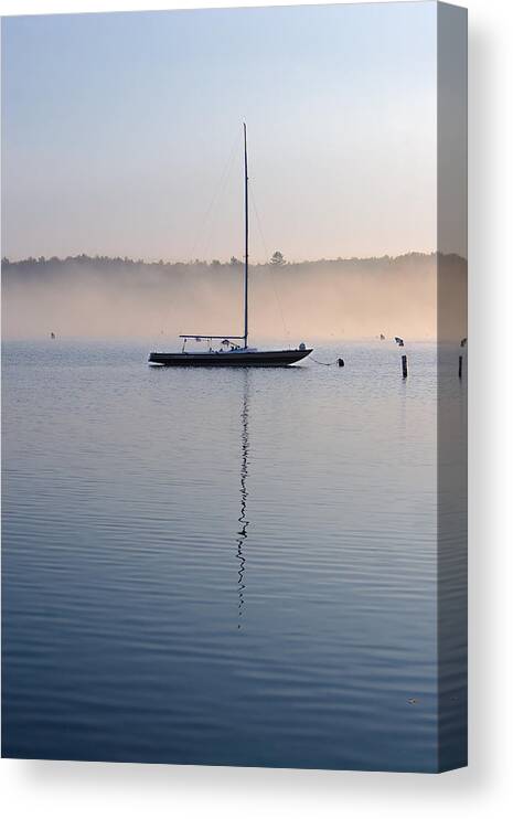 door County Canvas Print featuring the photograph One Autumn Morning by Chuck De La Rosa
