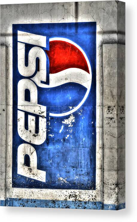 Pepsi Canvas Print featuring the photograph Pepsi ala Puebla by Craig Burgwardt