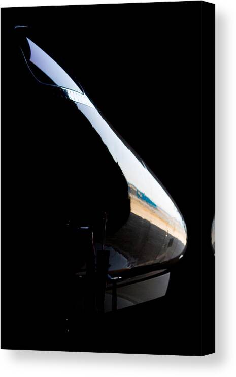 Embraer Phenom 100 Canvas Print featuring the photograph Phenom Reflection by Paul Job
