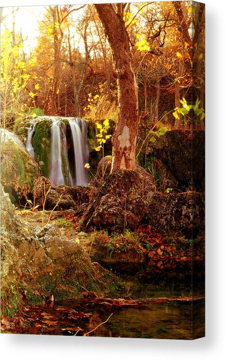 Oklahoma Canvas Print featuring the photograph Price Falls 2 of 5 by Jason Politte