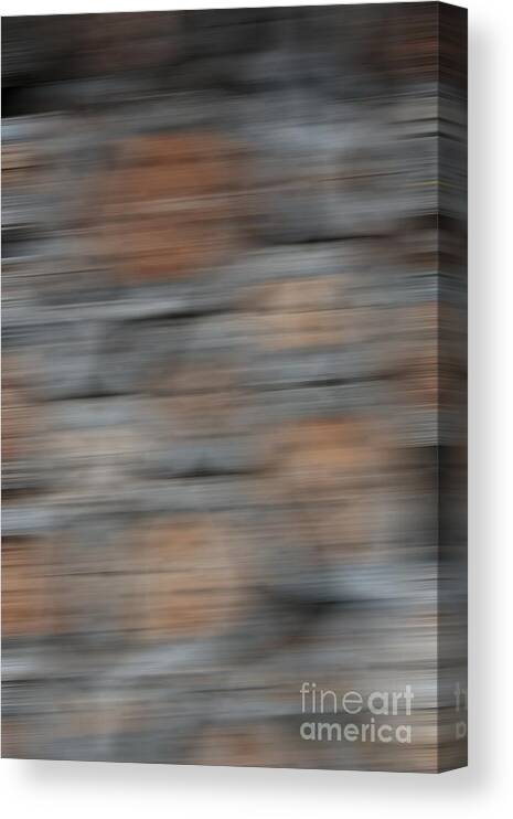 Abstract Canvas Print featuring the photograph Quiet Contemplation by Carol Groenen