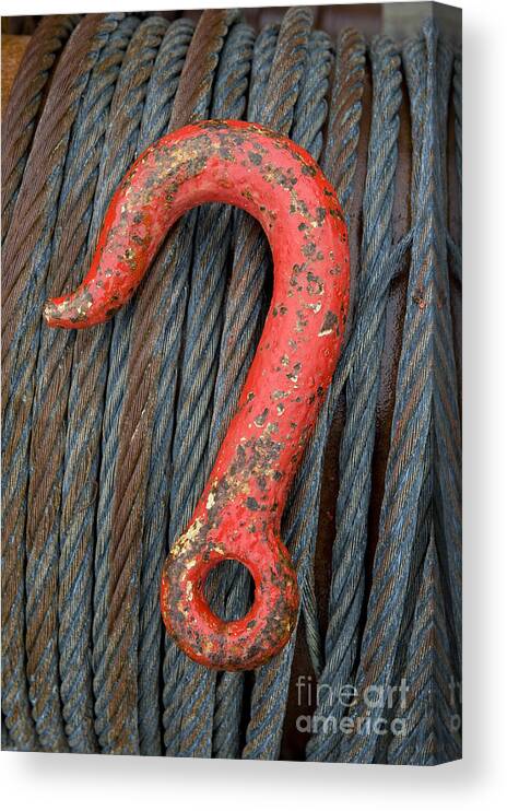 Hook Canvas Print featuring the photograph Red Hook by John Shaw