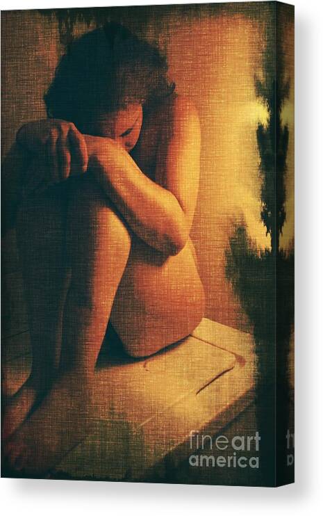  Canvas Print featuring the photograph Redemption by Jessica S