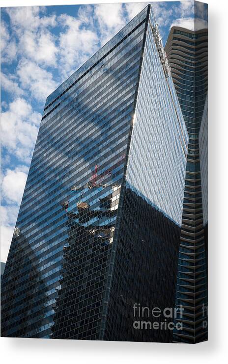 Reflection Canvas Print featuring the photograph Reflection by Dejan Jovanovic