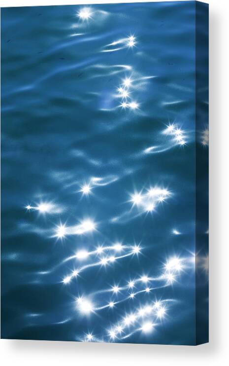 Tranquility Canvas Print featuring the photograph Reflection On Water by Johner Images