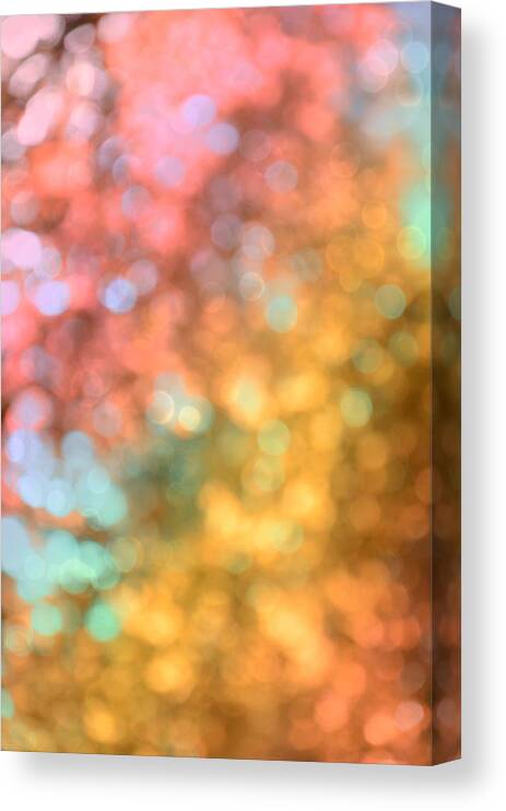 Reflections Canvas Print featuring the photograph Reflections - Abstract by Marianna Mills