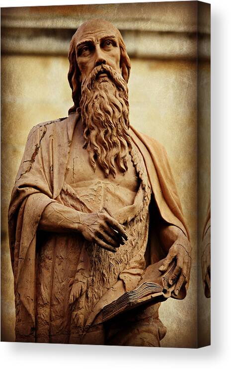 Jerome Canvas Print featuring the photograph Saint Jerome by Stephen Stookey