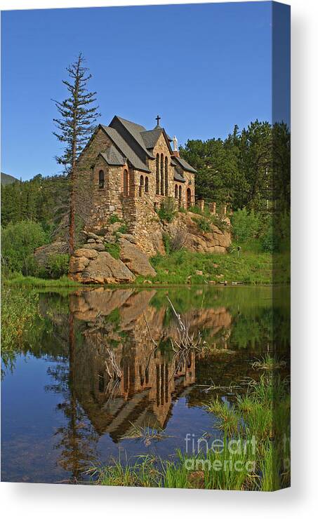 Saint Malo Canvas Print featuring the photograph Saint Malo Reflection by Kelly Black