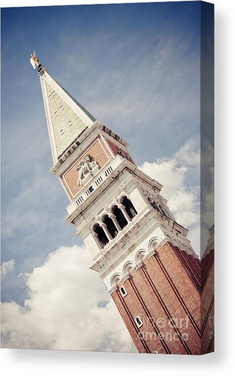 Italy Canvas Print featuring the photograph San Marco place by Raimond Klavins