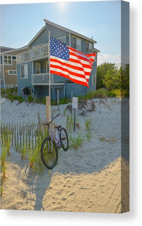 Shore Pride Canvas Print featuring the photograph Shore Pride by Mark Rogers