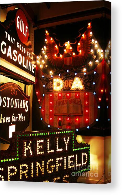  Canvas Print featuring the photograph Sign 20 by Jason Williams
