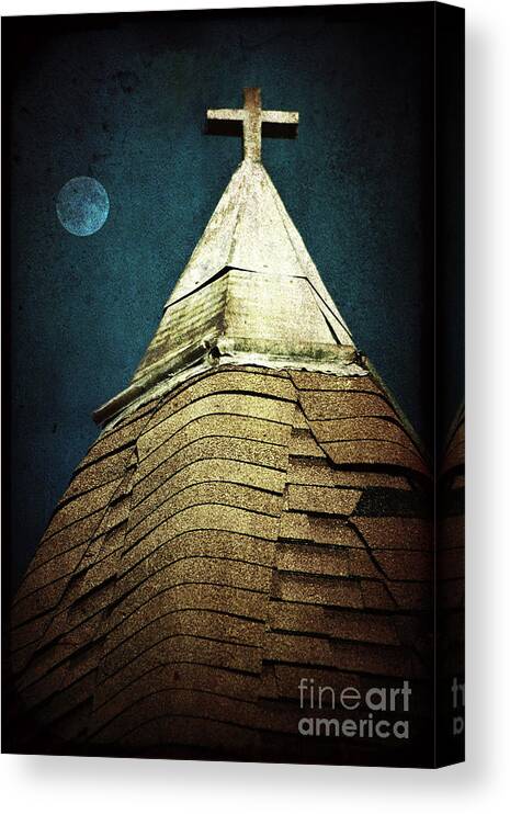 Night Canvas Print featuring the photograph Silent Night by Trish Mistric