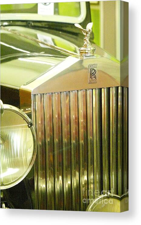 Rolls Canvas Print featuring the photograph Silver Lady by David Grant