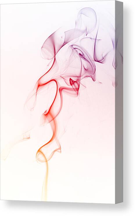 Smoke Canvas Print featuring the photograph Smoke 5 by GK Photography