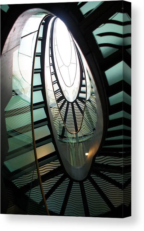 Stairs Canvas Print featuring the photograph Stairs by Jolly Van der Velden