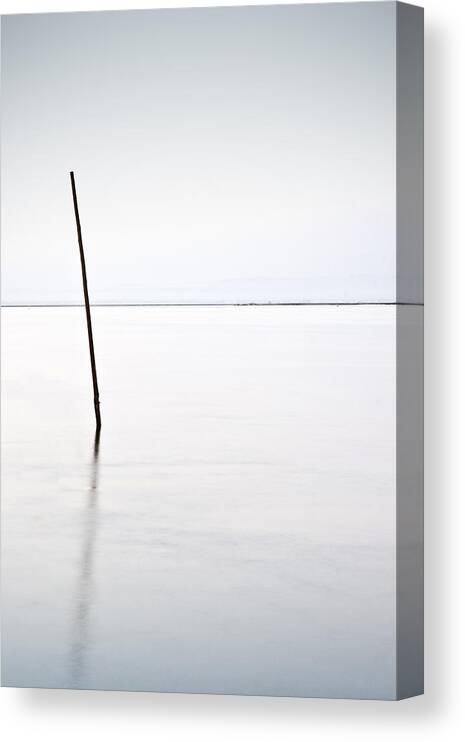 Waterscape Canvas Print featuring the photograph Standing alone by Jorge Maia