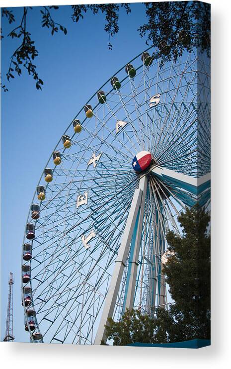 State Fair Of Texas Canvas Print featuring the photograph State Fair Time in Texas by Greg Kopriva