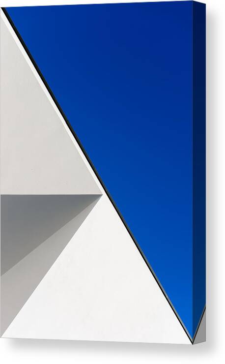 Architecture Canvas Print featuring the photograph Structured Illusion by Jo?o Cust?dio