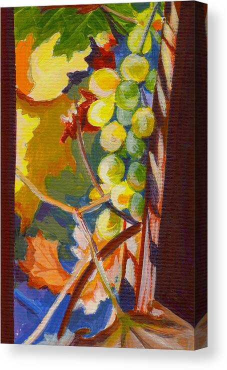 Contemporary Painting Canvas Print featuring the painting In The Light #1 by Tanya Filichkin