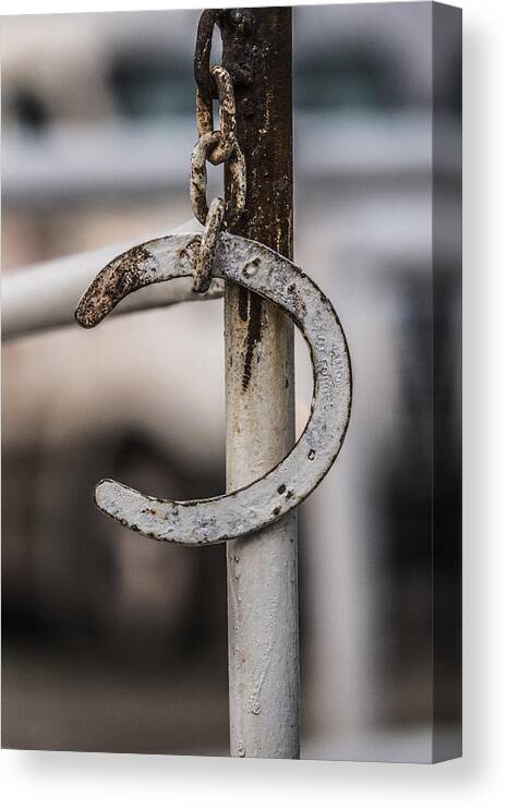 Cowboys Canvas Print featuring the photograph The Gate by Amber Kresge