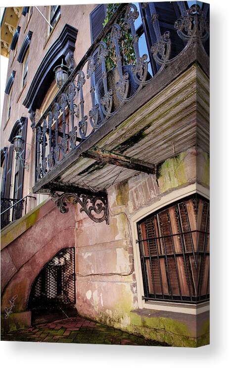 Savannah Canvas Print featuring the photograph The Good with the Bad by Renee Sullivan