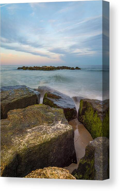 New Jersey Canvas Print featuring the photograph The Island by Kristopher Schoenleber